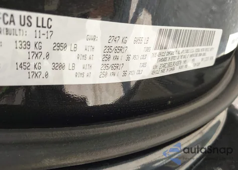 2018 Chrysler Pacifica Touring L из США, поврежденный, VIN 2C4RC1BG5JR143970